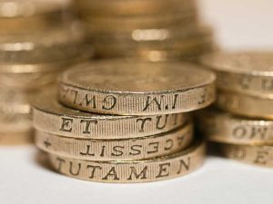 Minimum Wage - Pound Coins
